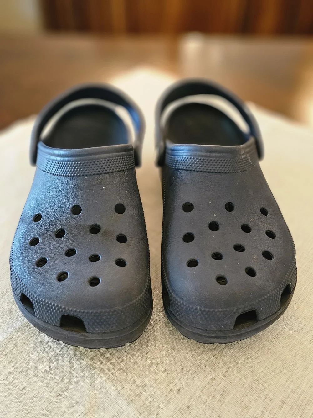 Crocs Classic Clog Navy Blue Mens Size 11 Womens 13 Slip On Water Shoes Mule